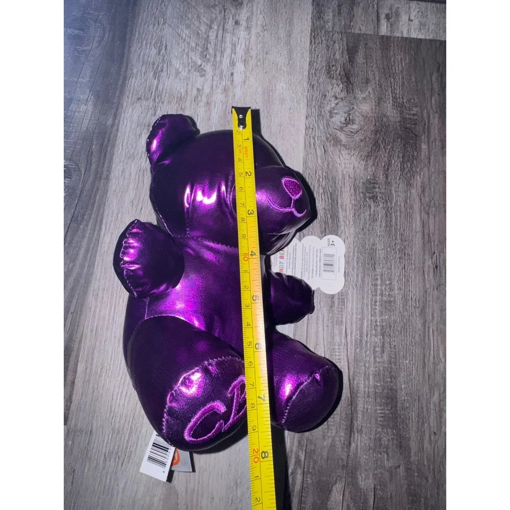 Yoonique Candy Bears Metallic Purple Plush Stuffed Animal Toy FBM824-164DP 8